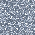 Seamless pattern with seashells. Abstract vector illustration with shells.